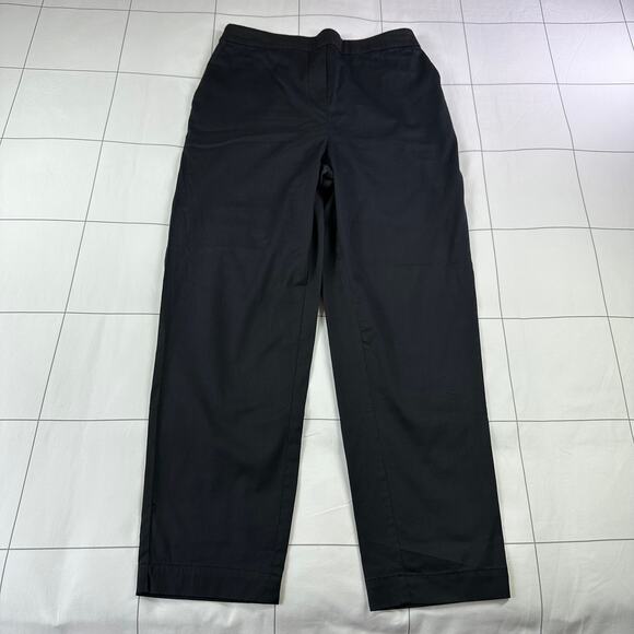 Boden Pants Womens 6 Regular Black Danby Pull On High Rise Casual Classic Solid - Picture 2 of 12